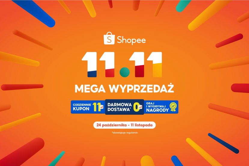promocja Shopee 11.11 Mega Wyprzedaż