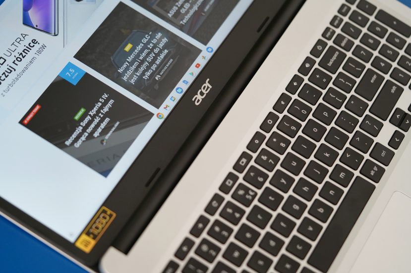Acer Chromebook 315 klawiatura