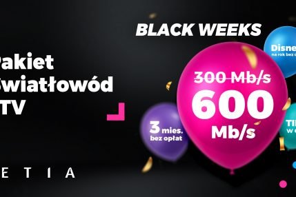 promocja Netia Black Weeks Black Friday 2022
