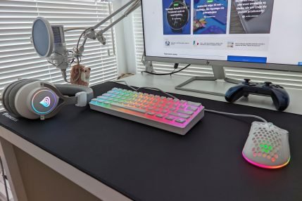 klawiatura Genesis Thor 660 biała white keyboard