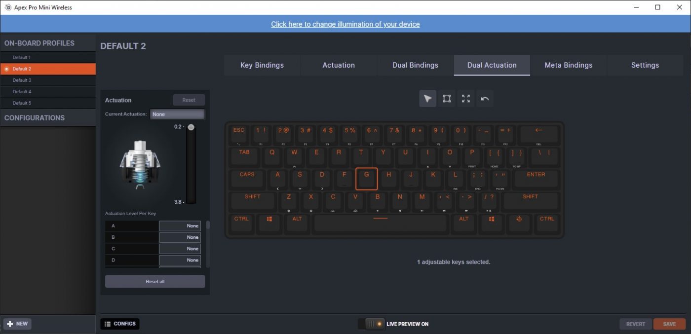klawiatura SteelSeries Apex Pro Mini Wireless keyboard