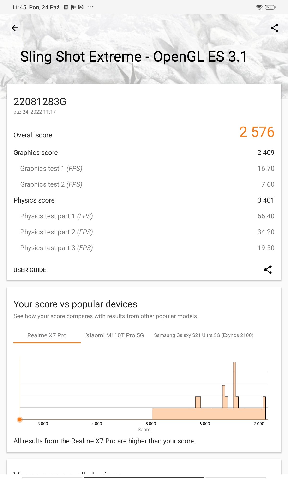 xiaomi redmi pad wyniki 3dmark