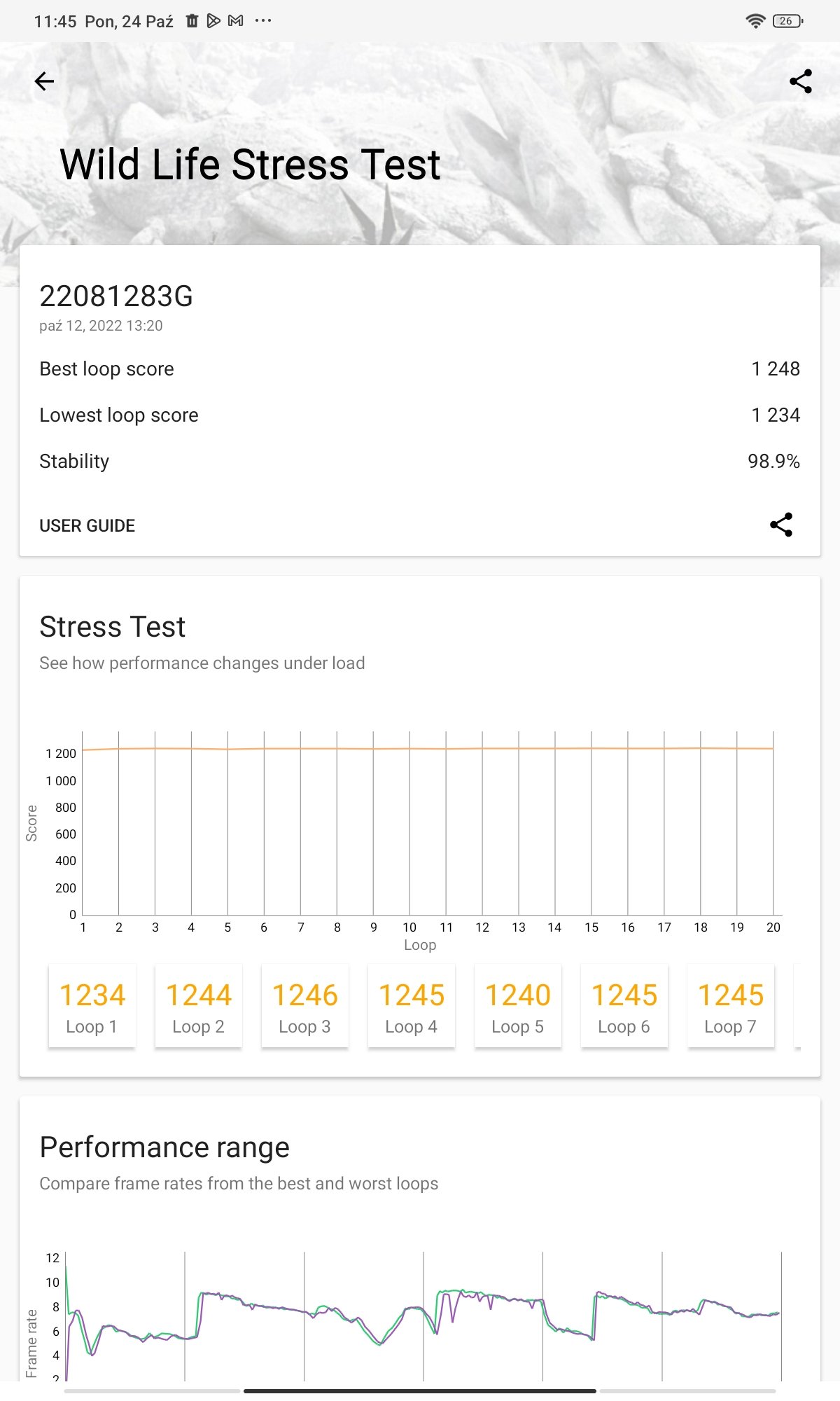 xiaomi redmi pad wyniki 3dmark