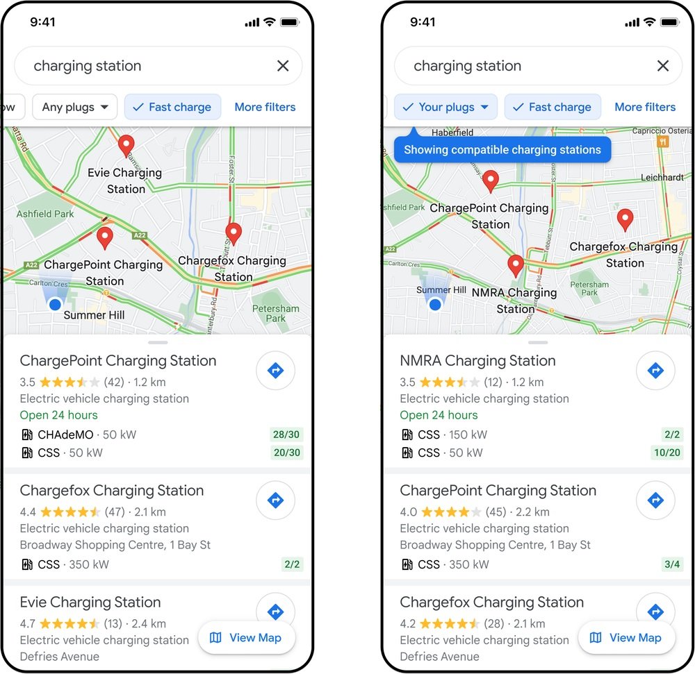 Nowości w aplikacji Mapy Google na Boże Narodzenie 2022