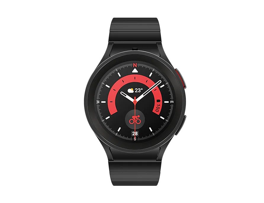 smartwatch Samsung Galaxy Watch 5 Pro metalowa bransoleta