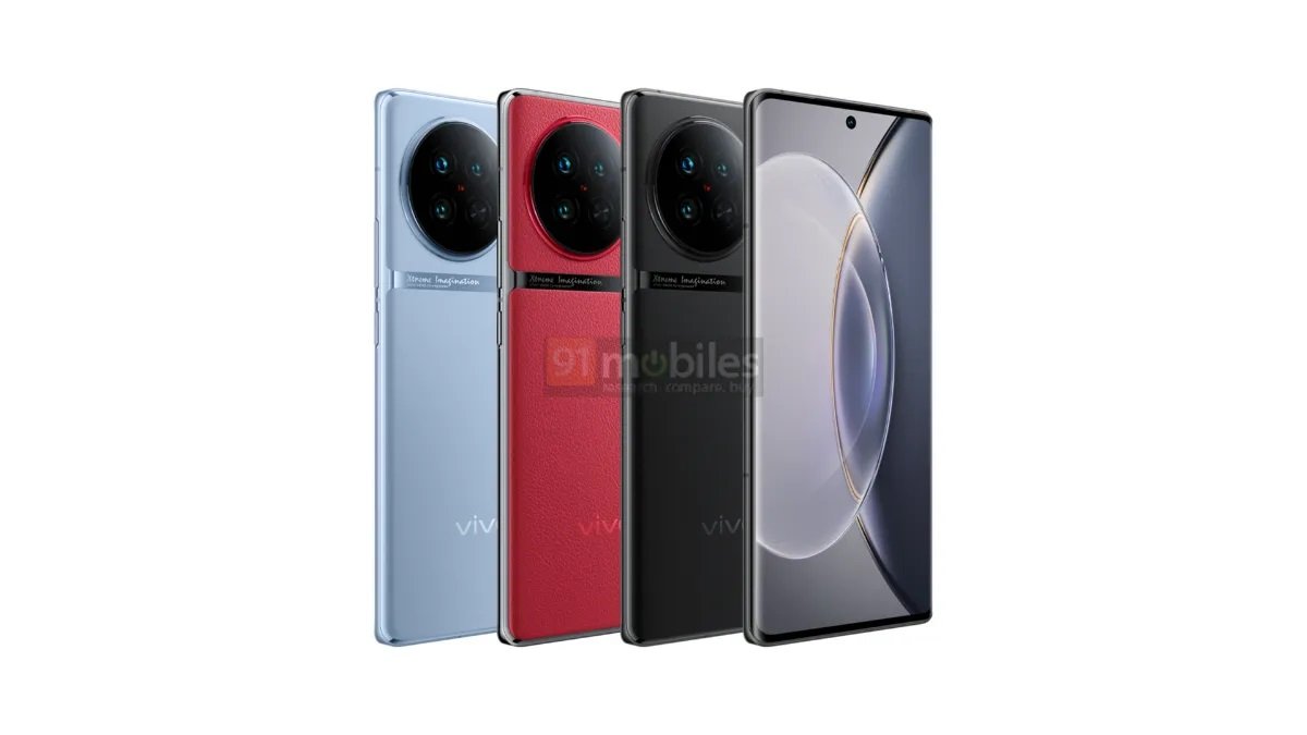rendery smartfona Vivo X90