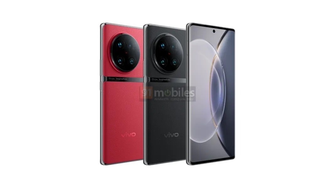 rendery smartfona Vivo X90 Pro