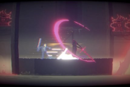narita boy gra platformówka grafika