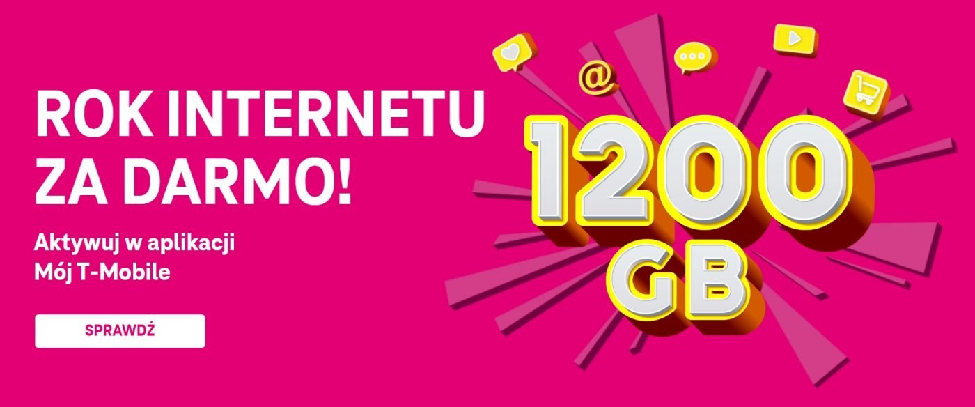 promocja rok internetu za darmo 1200 GB T-Mobile fot. Tabletowo.pl