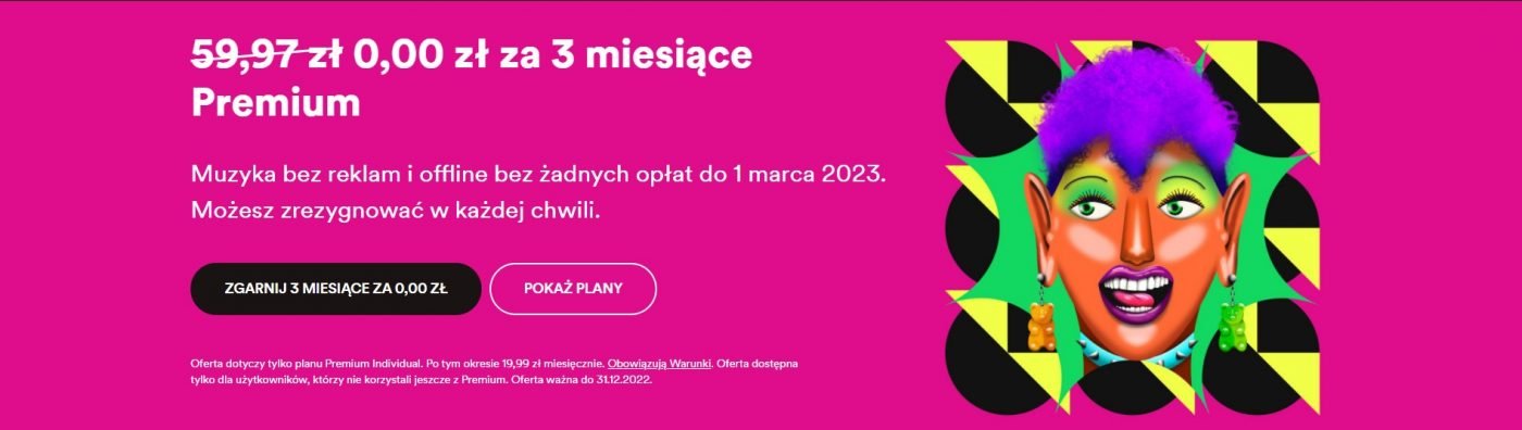 spotify premium promocja