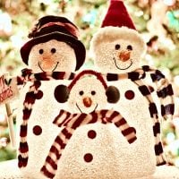 święta Boże Narodzenie Merry Christmas snowman bałwany bałwanki