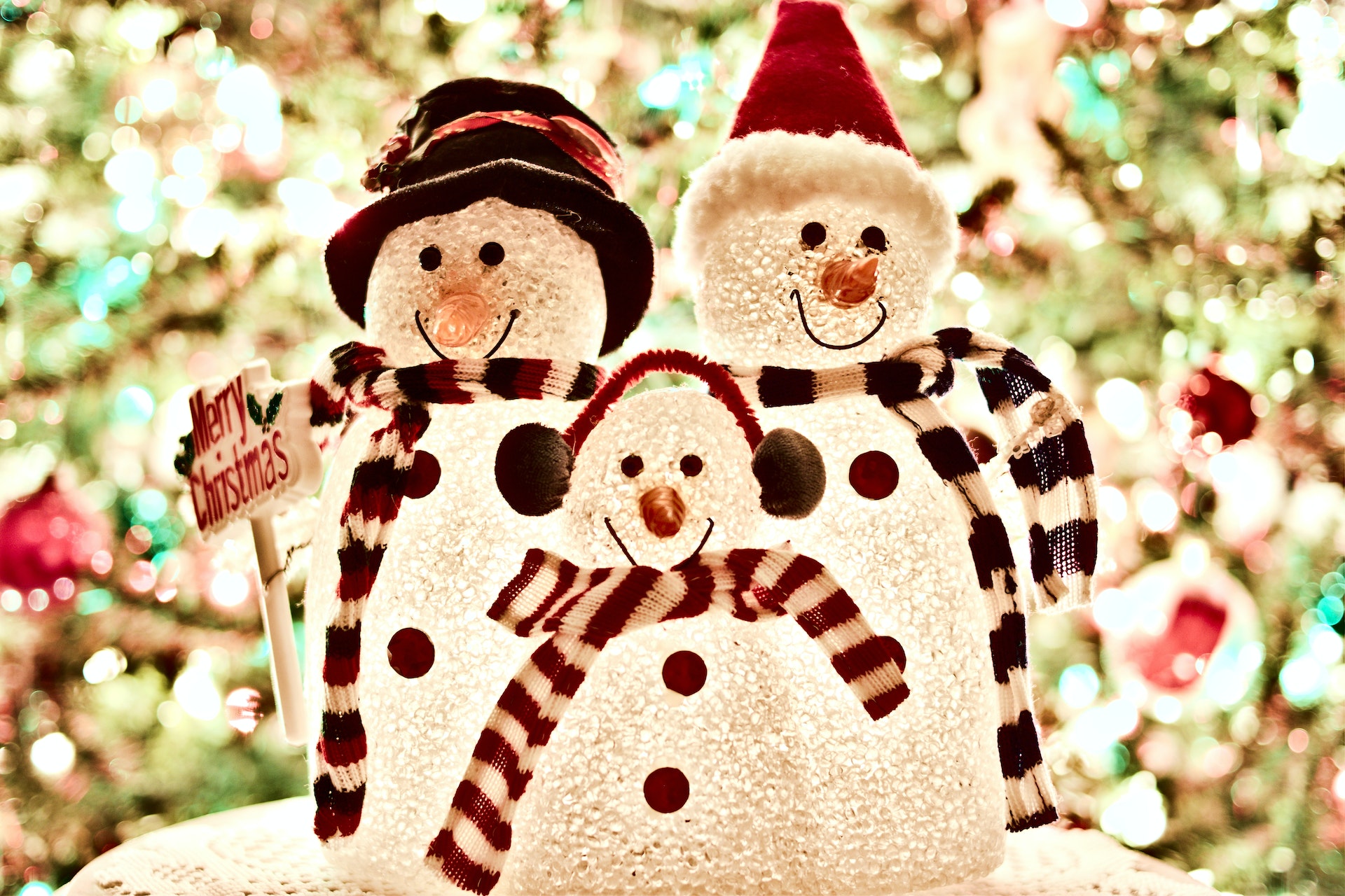 święta Boże Narodzenie Merry Christmas snowman bałwany bałwanki