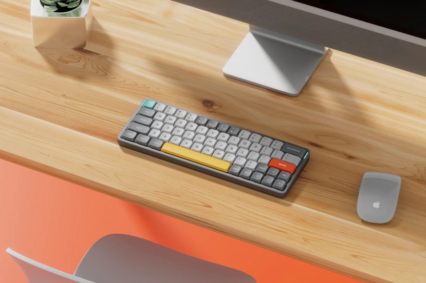 klawiatura niskoprofilowa NuPhy Air60 low-profile keyboard