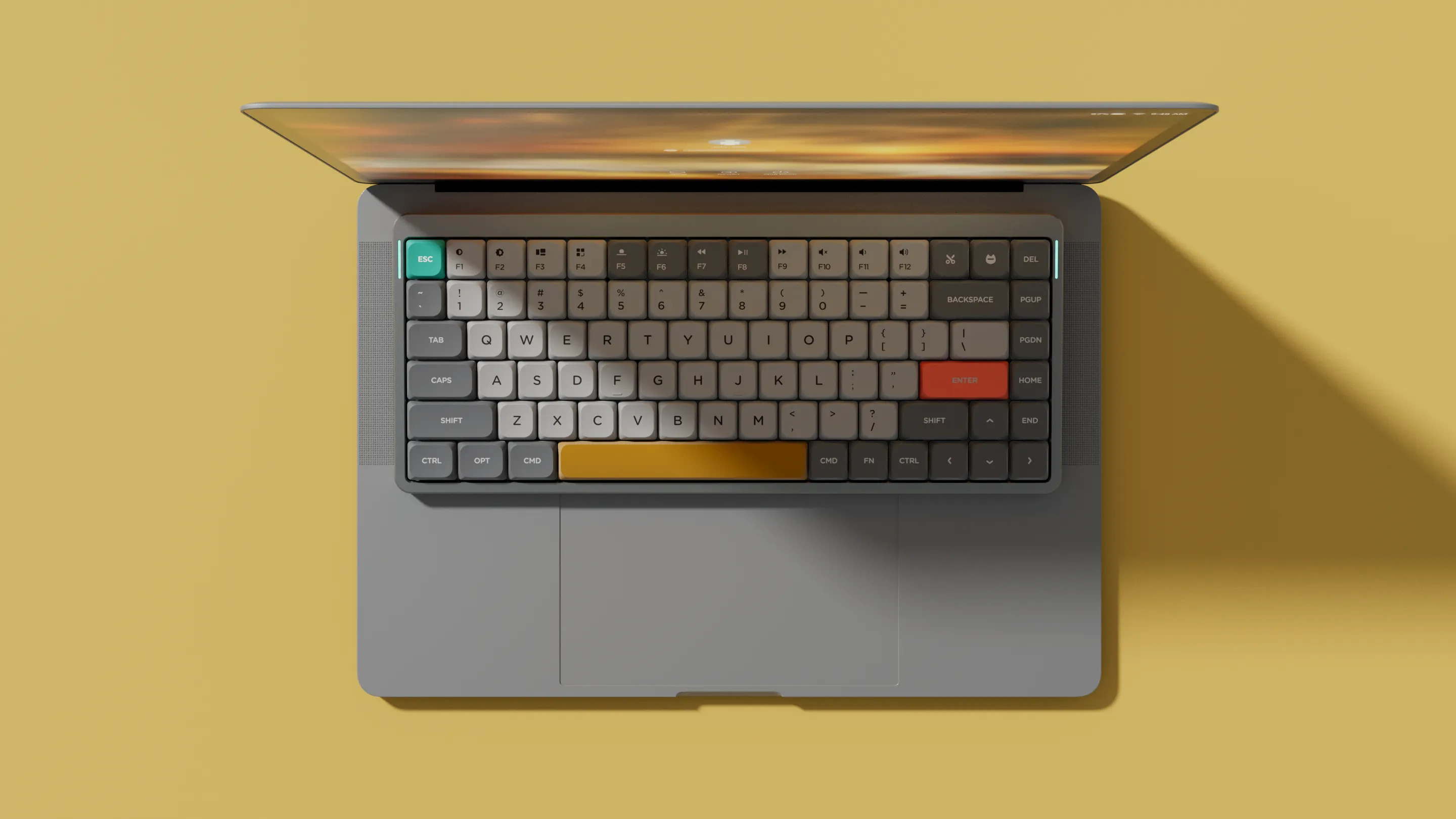 klawiatura niskoprofilowa NuPhy Air75 low-profile keyboard