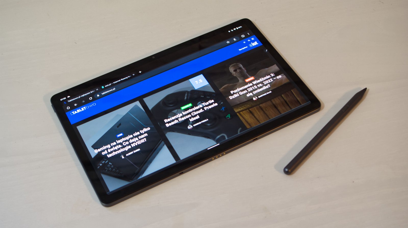 Lenovo Tab P11 Pro recenzja Tabletowo