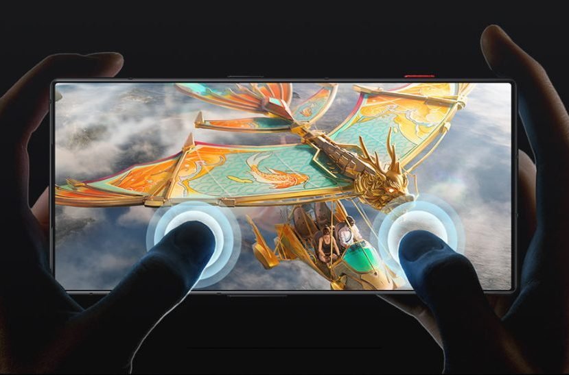 nubia red magic 8 pro gaming grafika tło