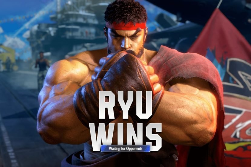 Screen ze Street Fighter 6 Ryu Wins