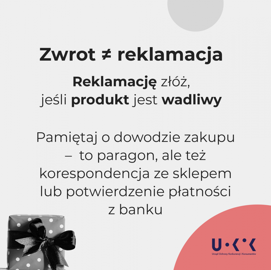 UOKiK - Co zrobić z nietrafionym prezentem?