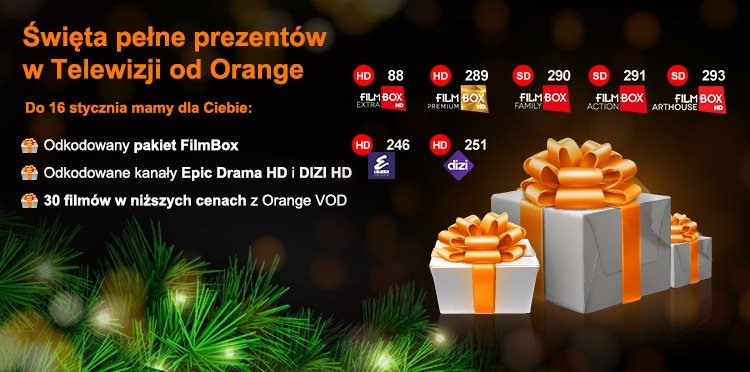 FilmBox za darmo w Orange