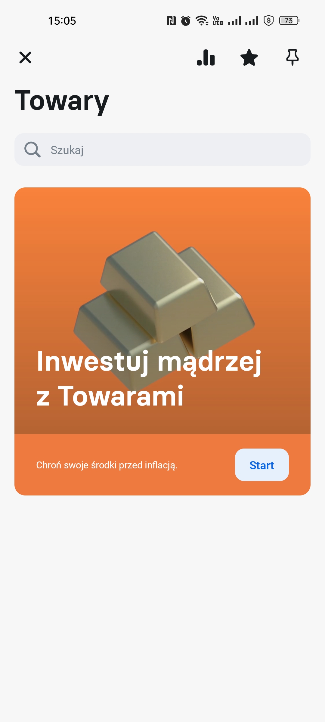 aplikacja Revolut handel metalami szlachetnymi złoto srebro platyna pallad fot. Tabletowo.pl