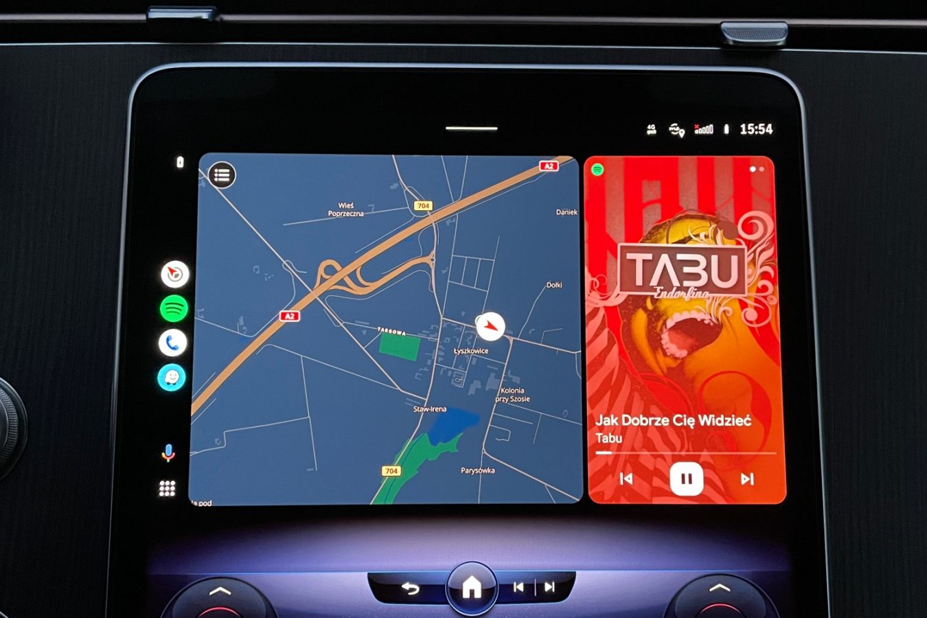 nowy Android Auto test