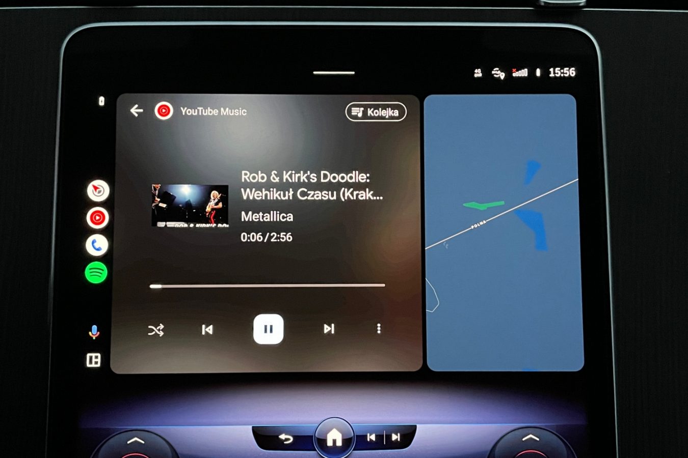 nowy Android Auto test