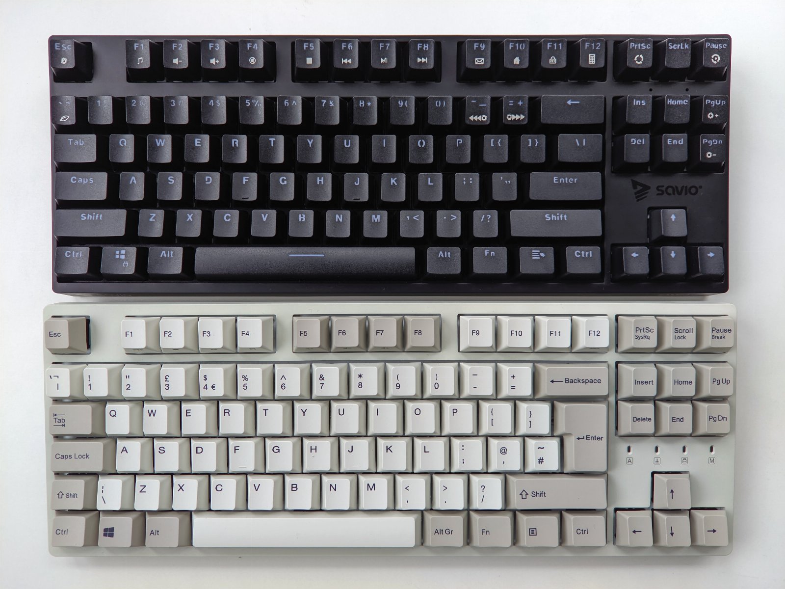 klawiatura mechaniczna mechanical keyboard układ layout