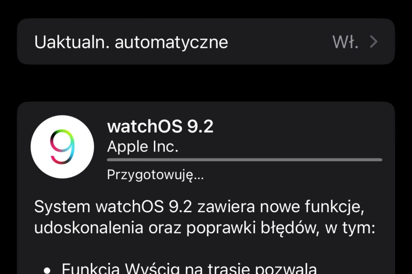 watchOS 9.2