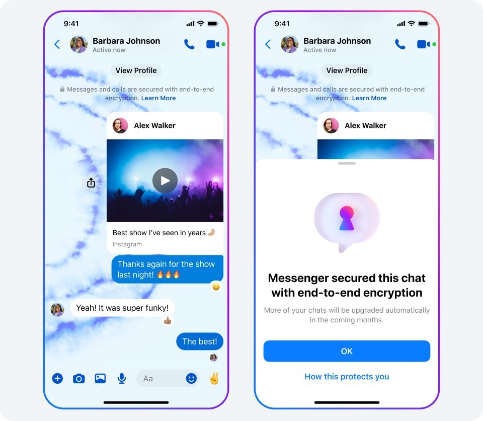 Messenger-end-to-end