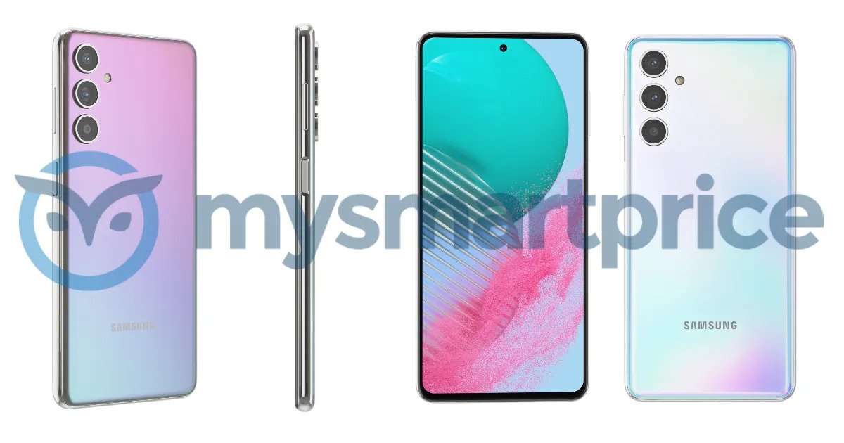 smartfon Samsung Galaxy M54 5G smartphone nieoficjalny render