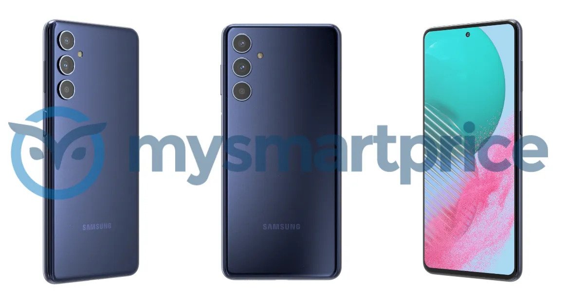 smartfon Samsung Galaxy M54 5G smartphone nieoficjalny render