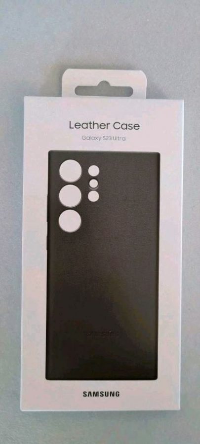 skórzane etui na smartfon Samsung Galaxy S23 Ultra smartphone case leather