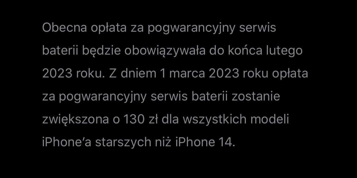 iPhone wymiana baterii