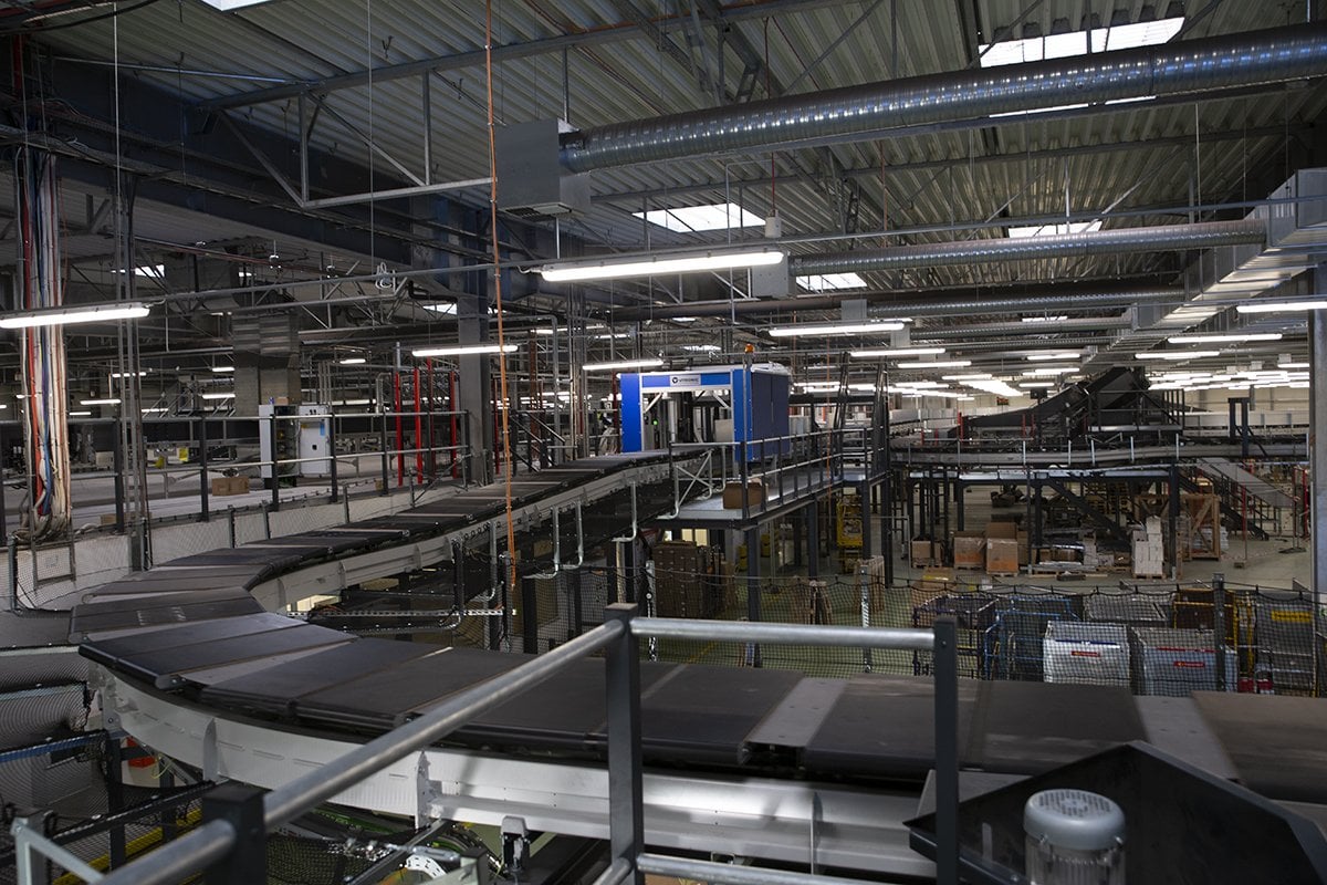 Poczta Polska - nowy sorter w Warszawa II