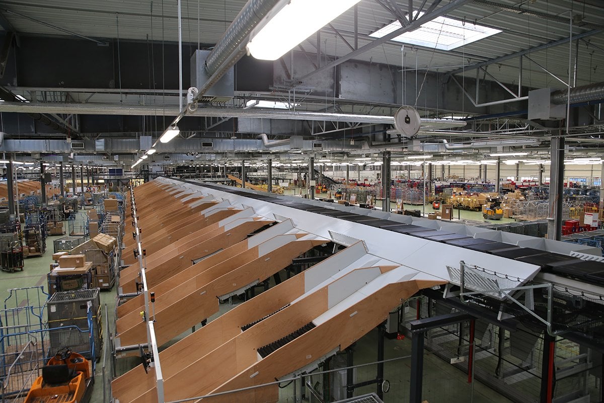 Poczta Polska - nowy sorter w Warszawa II