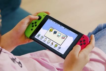 nintendo switch nos aplikacja grafika