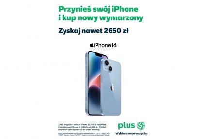 nowy program Plus odkup iPhone