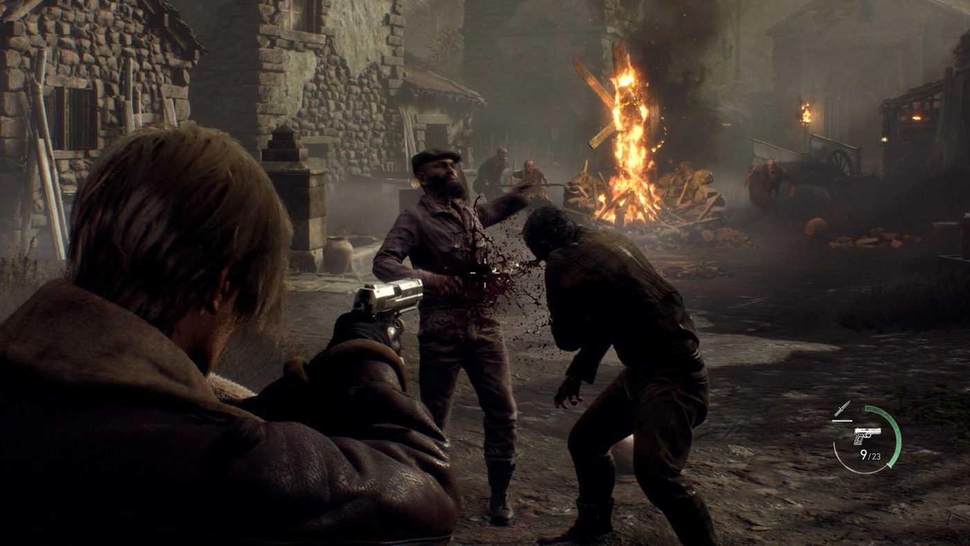 resident evil 4 gra zrzut ekranu