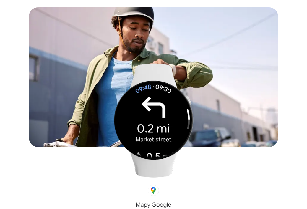 Wear OS Google Maps navigation