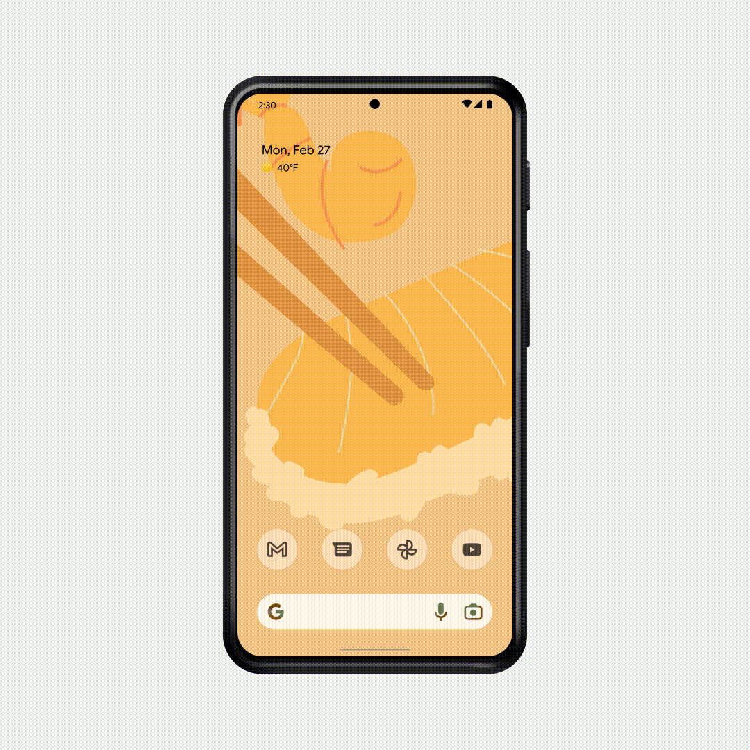 Google Android nowe funkcje luty 2023 Emoji Kitchen wiosna spring