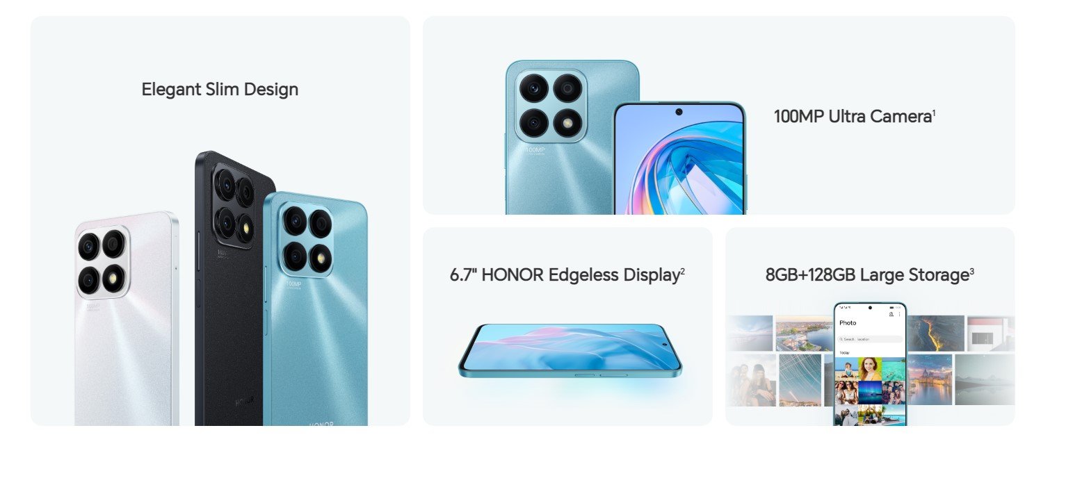 smartfon Honor X8a