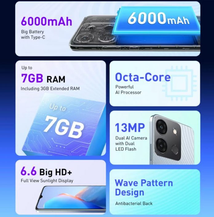 smartfon Infinix Smart 7 smartphone specyfikacje