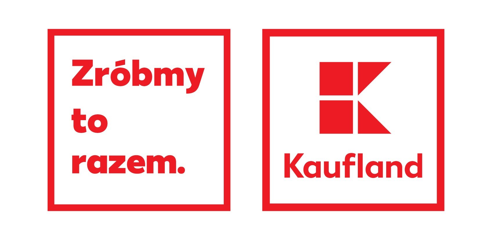 Kaufland Zróbmy to razem logo