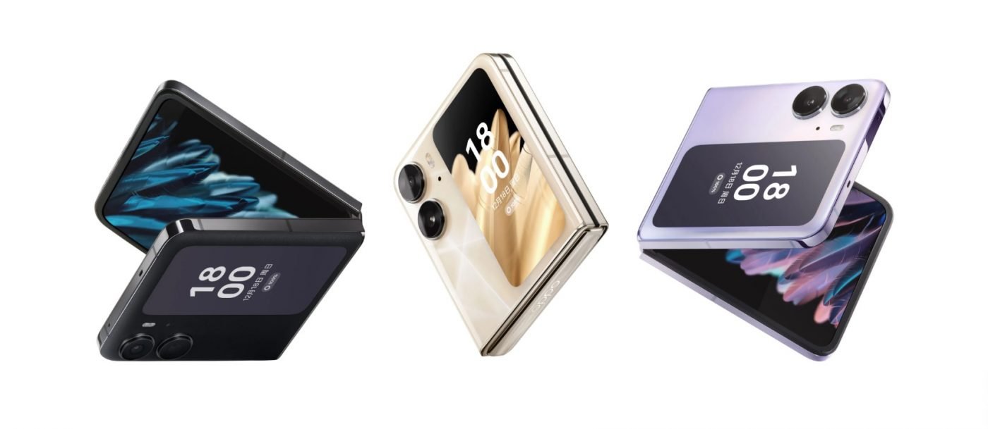 składany smartfon OPPO Find N2 Flip foldable smartphone