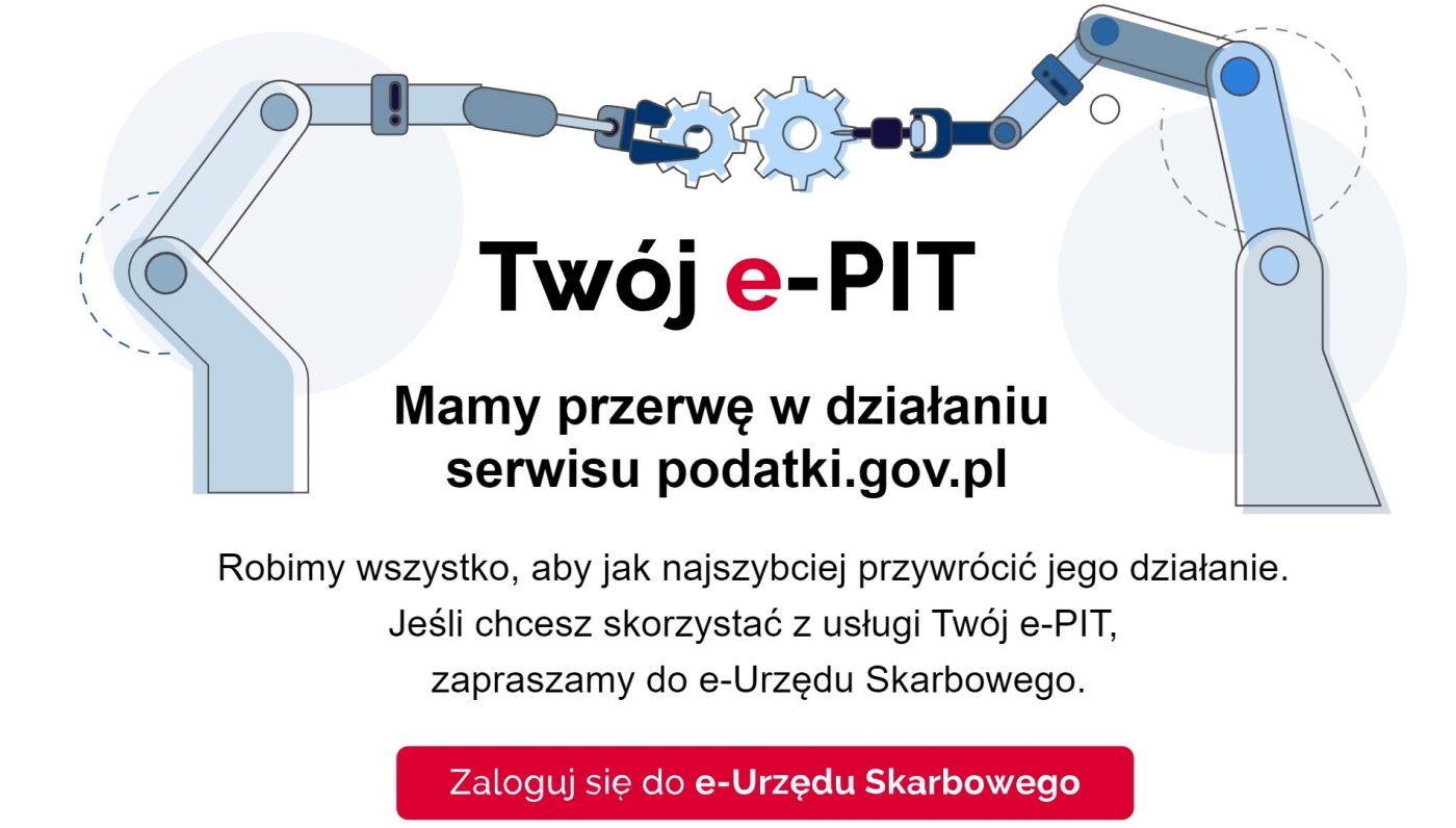 Twój e-PIT 2023 przerwa techniczna fot. Tabletowo.pl , e-Urząd Skarbowy