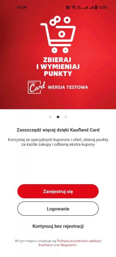 aplikacja Kaufland Card fot. Tabletowo.pl