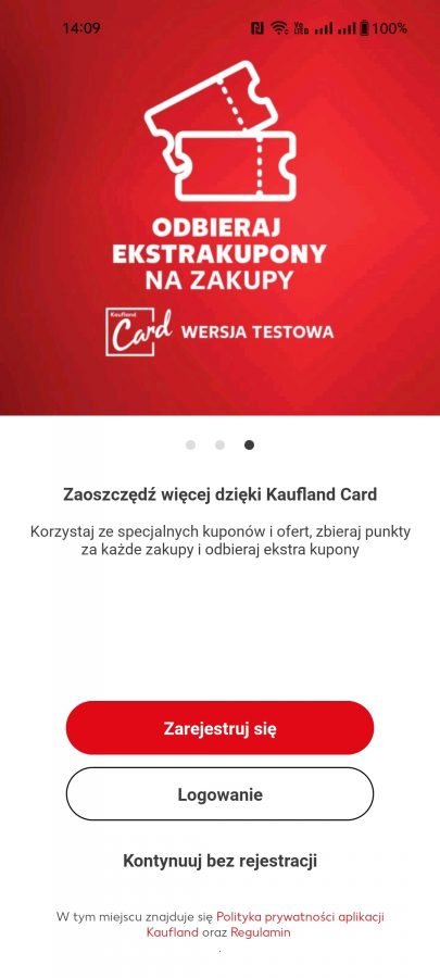 aplikacja Kaufland Card fot. Tabletowo.pl