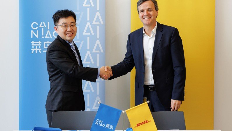 dhl cainiao współpraca automaty paczkowe zdjęcie