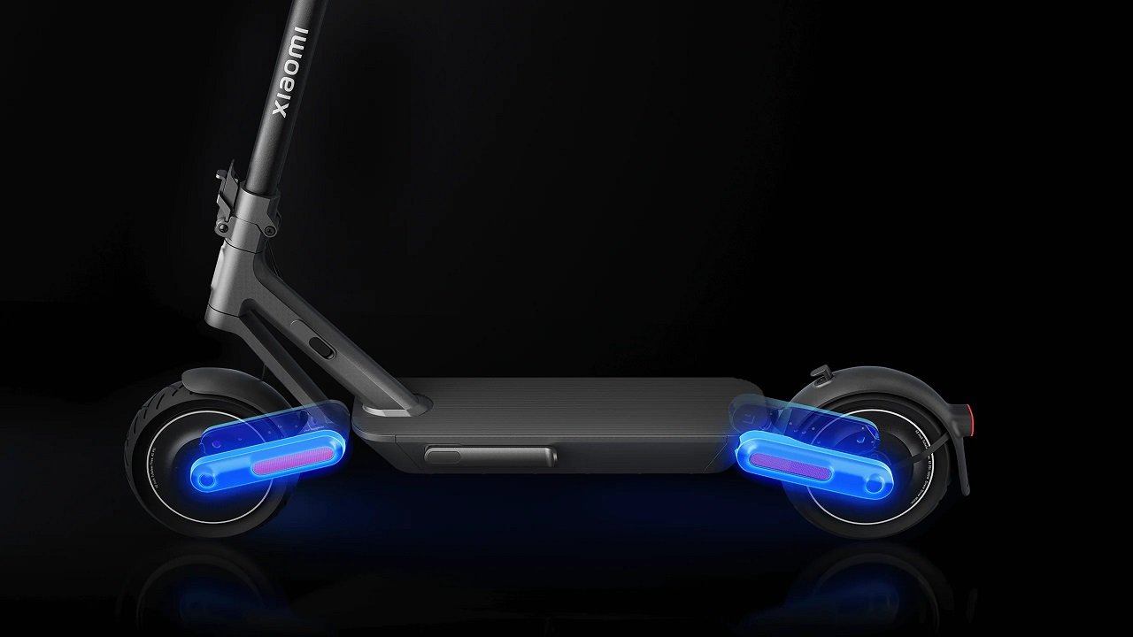 hulajnoga Xiaomi Electric Scooter 4 Ultra system podwójnego zawieszenia