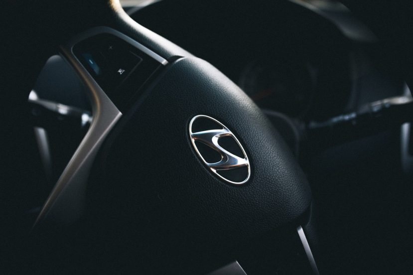 Hyundai kierownica samochód